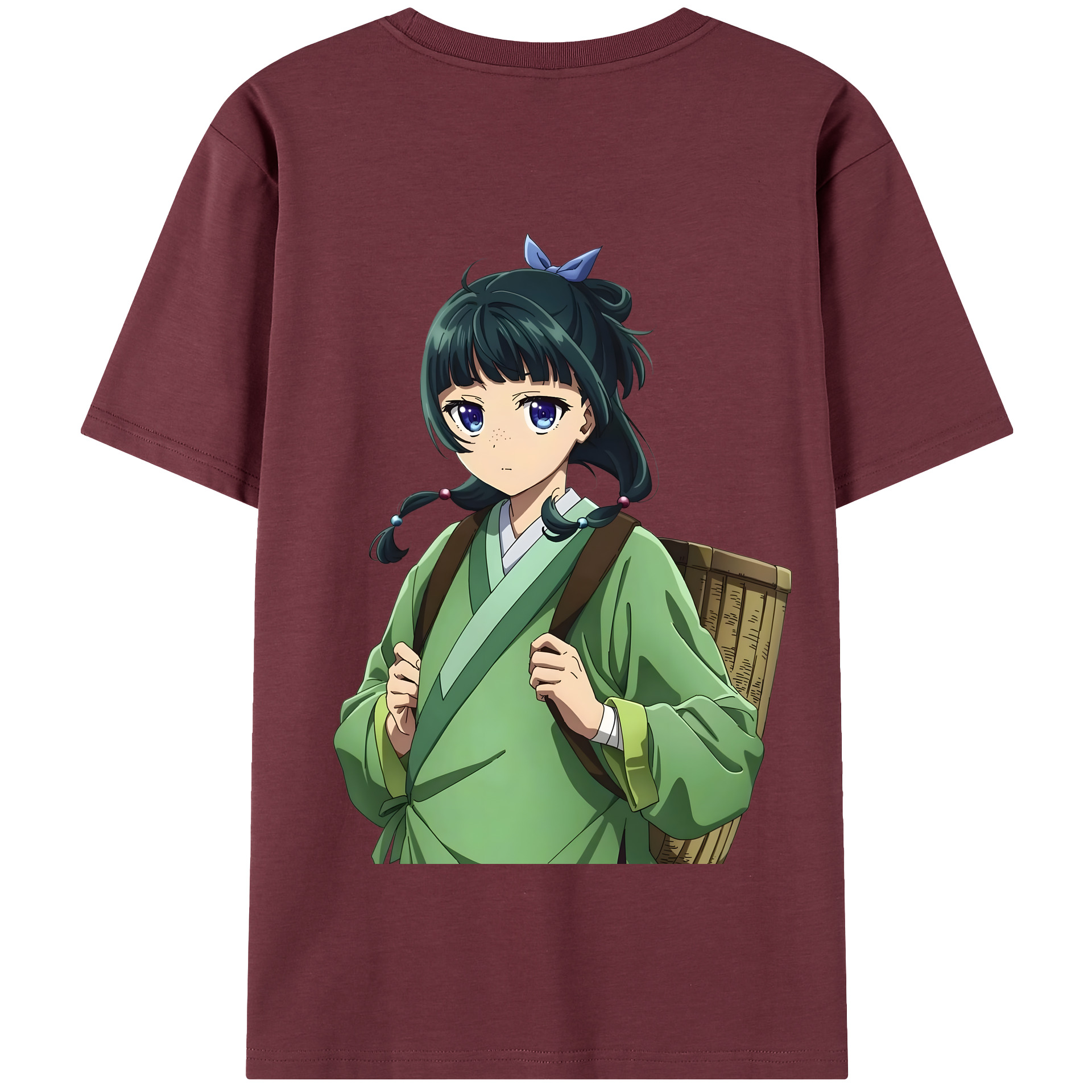 （画像用） 薬屋のひとりごと The Apothecary Diaries 綿100％半袖Tシャツ（背面プリント）